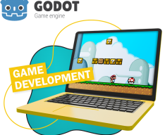 Godot.  Основа создания легендарных игр - КИБЕРшкола программирования для детей, компьютерные курсы для школьников, начинающих и подростков - KIBERone г. Москворечье-Сабурово
