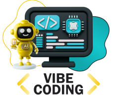 Vibe Coding & AI-инжиниринг - КИБЕРшкола программирования для детей, компьютерные курсы для школьников, начинающих и подростков - KIBERone г. Москворечье-Сабурово