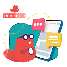 Разработка мобильных приложений в Thunkable. Начало - КИБЕРшкола программирования для детей, компьютерные курсы для школьников, начинающих и подростков - KIBERone г. Москворечье-Сабурово