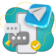 Создание Mini App для Telegram - КИБЕРшкола программирования для детей, компьютерные курсы для школьников, начинающих и подростков - KIBERone г. Москворечье-Сабурово