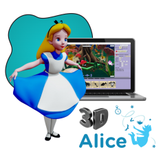 Alice 3d - КИБЕРшкола программирования для детей, компьютерные курсы для школьников, начинающих и подростков - KIBERone г. Москворечье-Сабурово