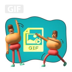 Gif-анимация - КИБЕРшкола программирования для детей, компьютерные курсы для школьников, начинающих и подростков - KIBERone г. Москворечье-Сабурово