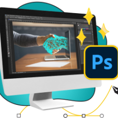 Волшебный Photoshop - КИБЕРшкола программирования для детей, компьютерные курсы для школьников, начинающих и подростков - KIBERone г. Москворечье-Сабурово