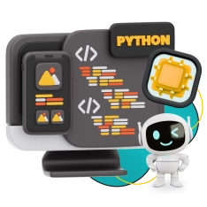 Мой первый сайт с мозгами: Python + AI - КИБЕРшкола программирования для детей, компьютерные курсы для школьников, начинающих и подростков - KIBERone г. Москворечье-Сабурово