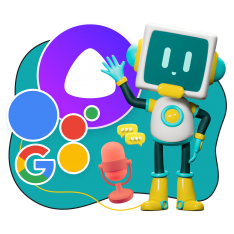 Голосовой помощник Алиса - КИБЕРшкола программирования для детей, компьютерные курсы для школьников, начинающих и подростков - KIBERone г. Москворечье-Сабурово