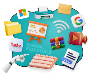 Цифровая база для школьника - КИБЕРшкола программирования для детей, компьютерные курсы для школьников, начинающих и подростков - KIBERone г. Москворечье-Сабурово