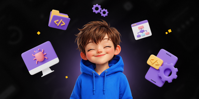 Идеальный сайт с нуля: код, дизайн и AI-помощник - КИБЕРшкола программирования для детей, компьютерные курсы для школьников, начинающих и подростков - KIBERone г. Москворечье-Сабурово